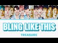 日本語字幕かなるび歌詞【B.L.T (Bling Like This)- TREASURE(트레저)】