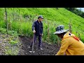 Today the wild man and his wife went to plant vegetables for food ชีวีดชายป่านางสาว part 40