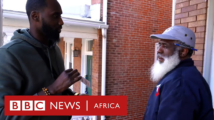 The African activist knocking on doors for Kamala Harris - BBC Africa