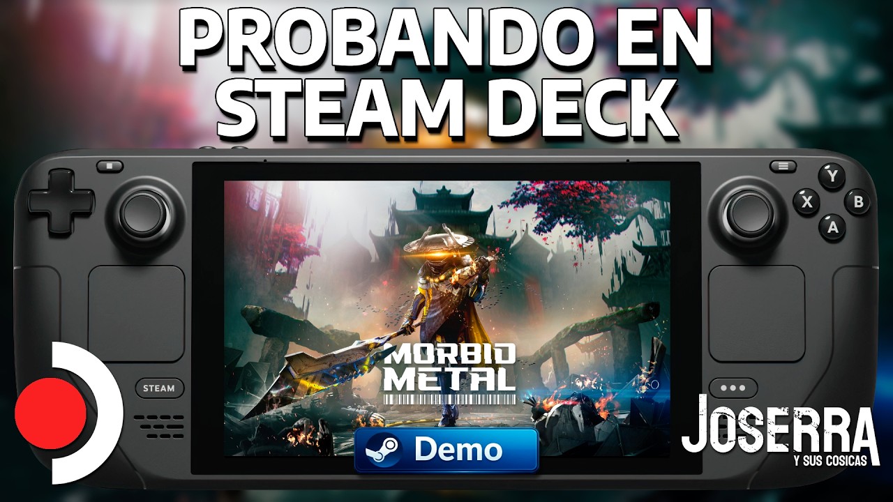 Probando Demo de Morbid Metal en Steam Deck OLED