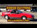 Here’s how the Dodge Daytona was an evolution of the Chrysler K-car