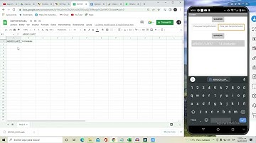 Editar Excel (de Google) desde tu aplicación App Inventor.