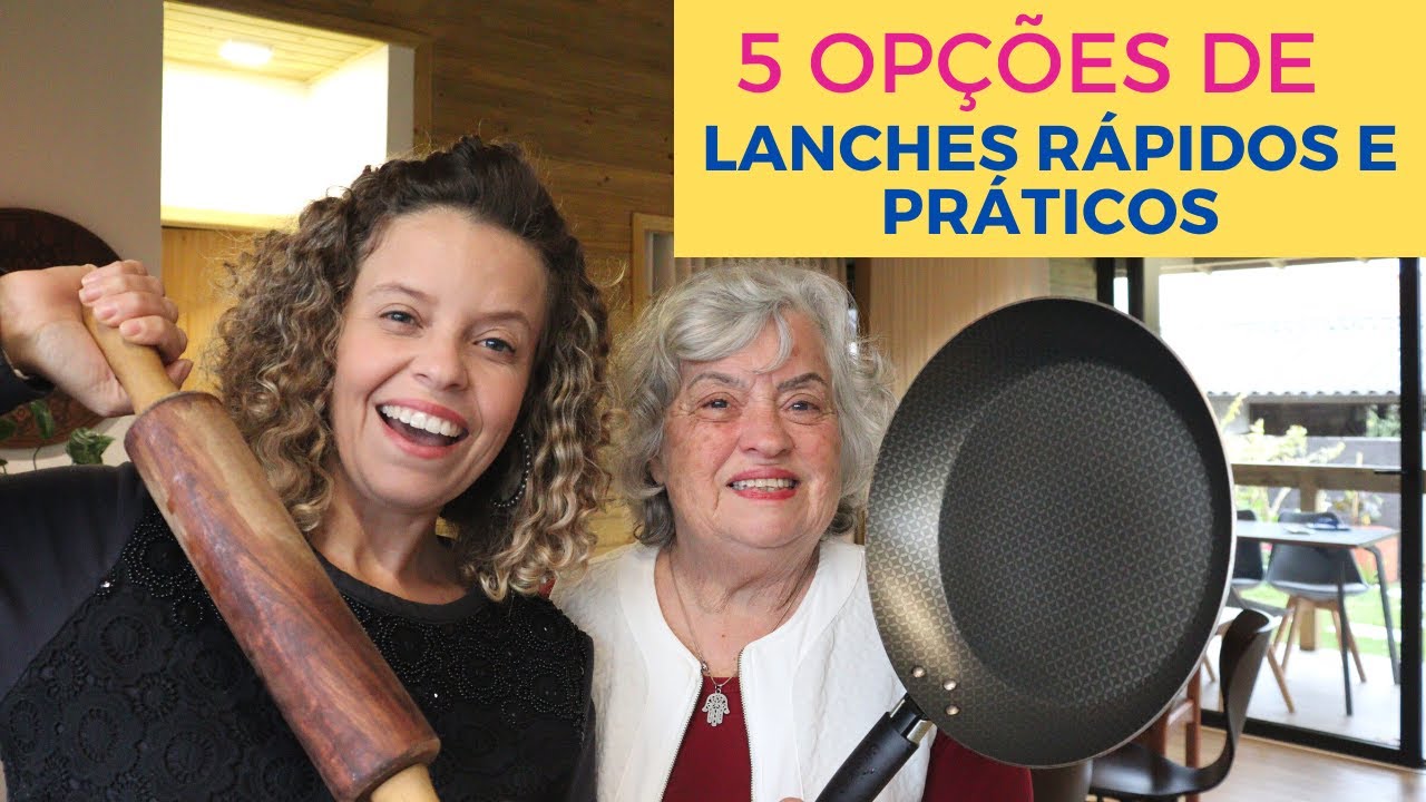 5 opções de café da manhã ou da tarde rápidos e fáceis