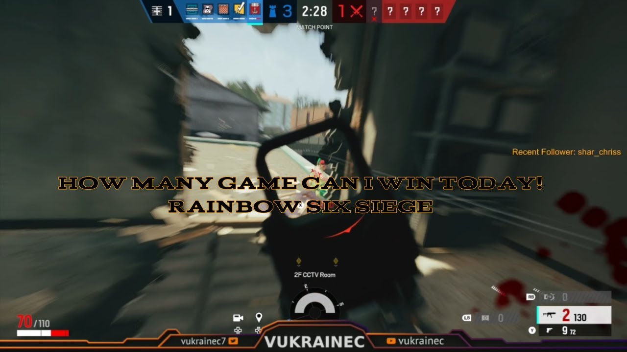 How Many Games Can I Win Today? - Rainbow Six Siege - YouTube