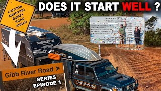 CROC ENCOUNTER and CORRUGATED roads||GIBB RIVER ROAD