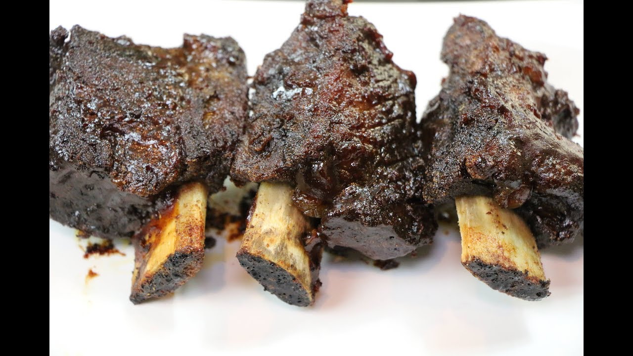 Oven Baked Beef Short Ribs Baked Ribs Recipe Youtube