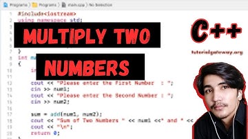 Write a C++ Program to Multiply Two Numbers || RFK Programming Fundamentals || URDU  & Hindi