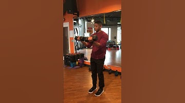 Half Isometric Dumbbell Bicep Curl