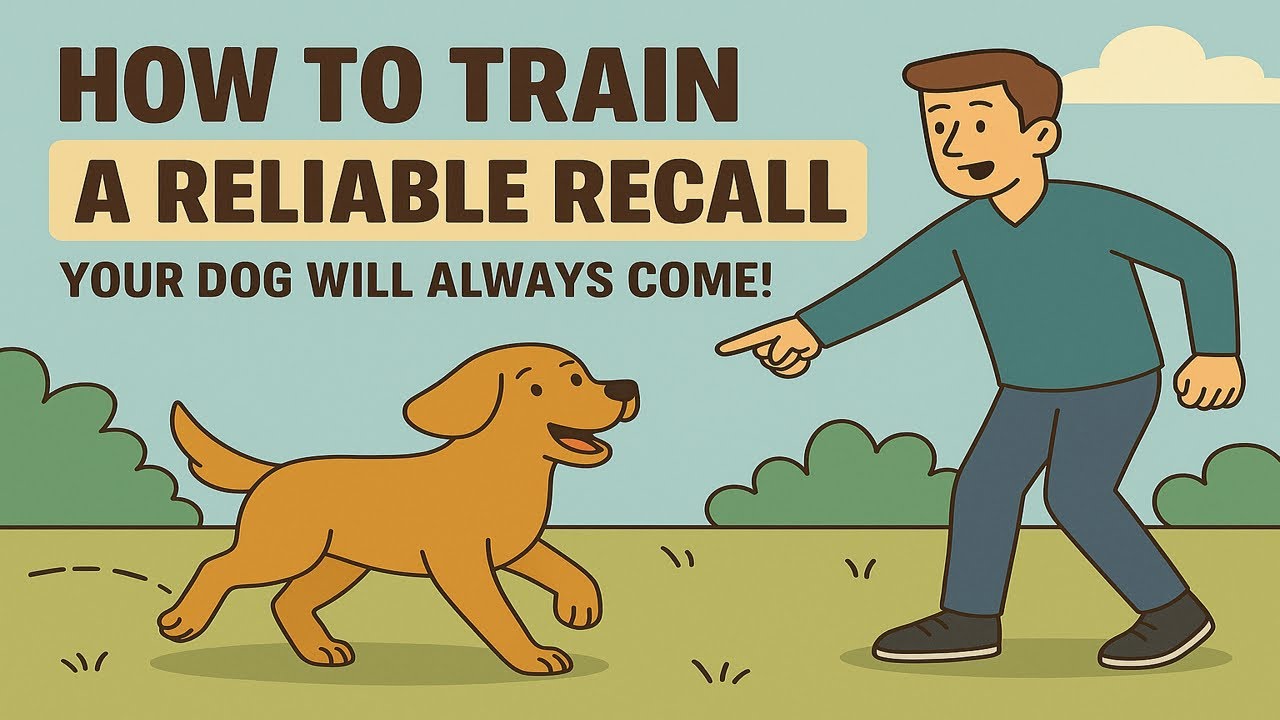 How to Train a Reliable Recall – Your Dog Will Always Come! - YouTube