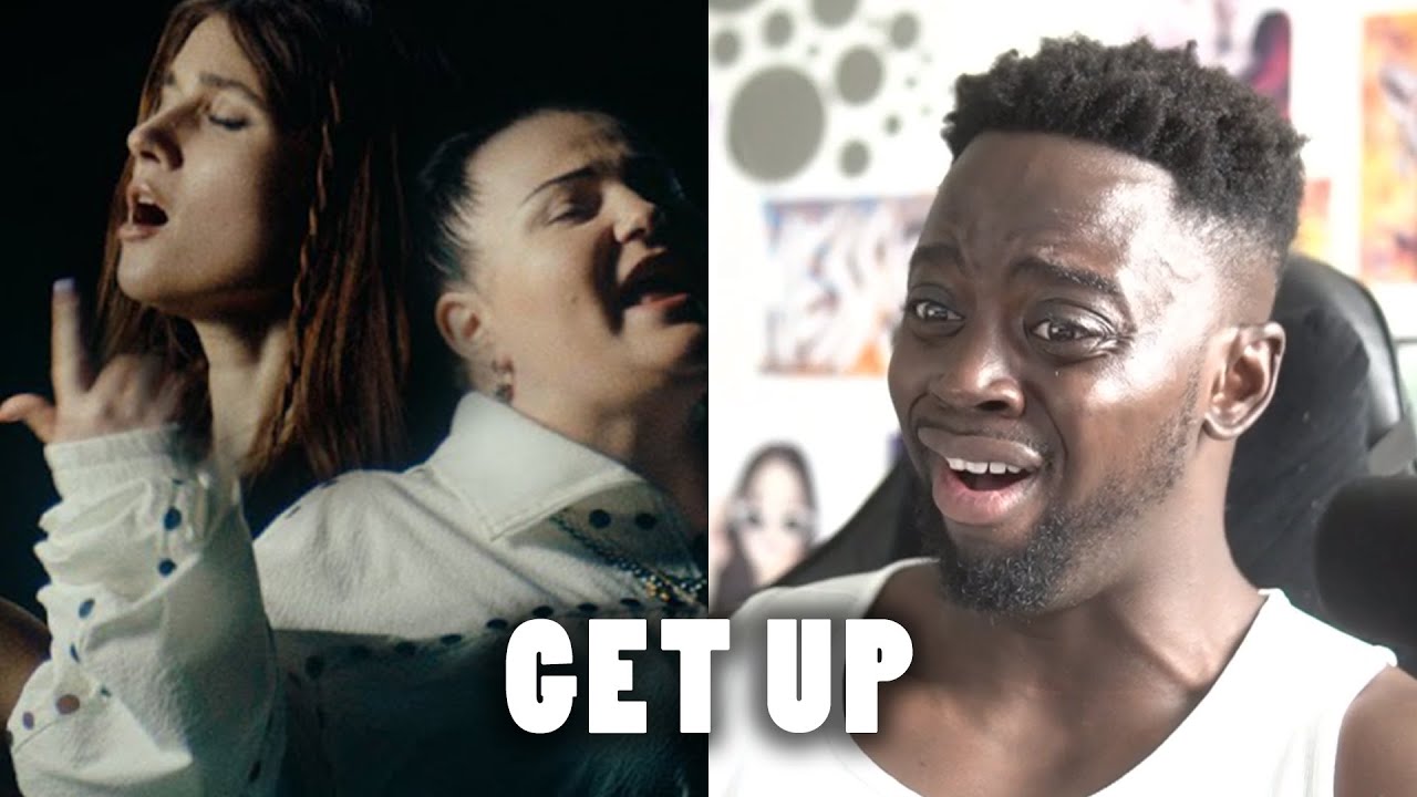 Jerry Heil & alyona alyona - ПОДОЛЯНОЧКА (GET UP) mood video REACTION