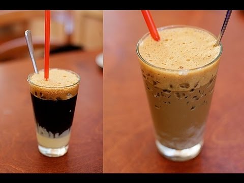 How to make Vietnamese coffee - Ca phe sua da   Helen