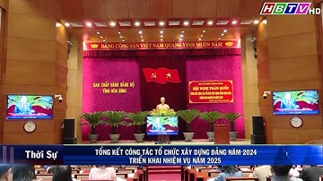Tổng kết công tác tổ chức xây dựng Đảng năm 2024, triển khai nhiệm vụ năm 2025