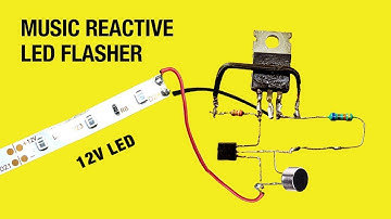 How to Make Music Reactive Led Flasher Circuit