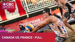 FIVB Volleyball World Beach Pro Tour Elite 16 Montreal: CAN (Schachter/Pickett) vs. FRA | #CBCSports