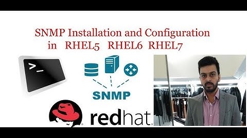 snmp installation and configuration in RHEL5 RHEL6 and RHEL7