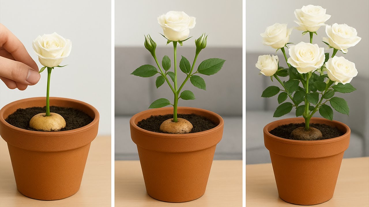 Я была удивлена, когда узнала, как просто размножить розы!