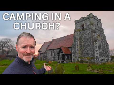 I Spent The Night Alone In A 12th Century Church In Winter...