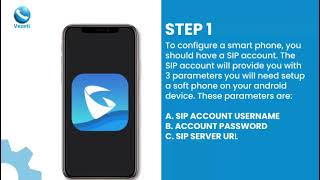 How to Configure a soft phone on android devices for your Vezeti Business Account screenshot 2