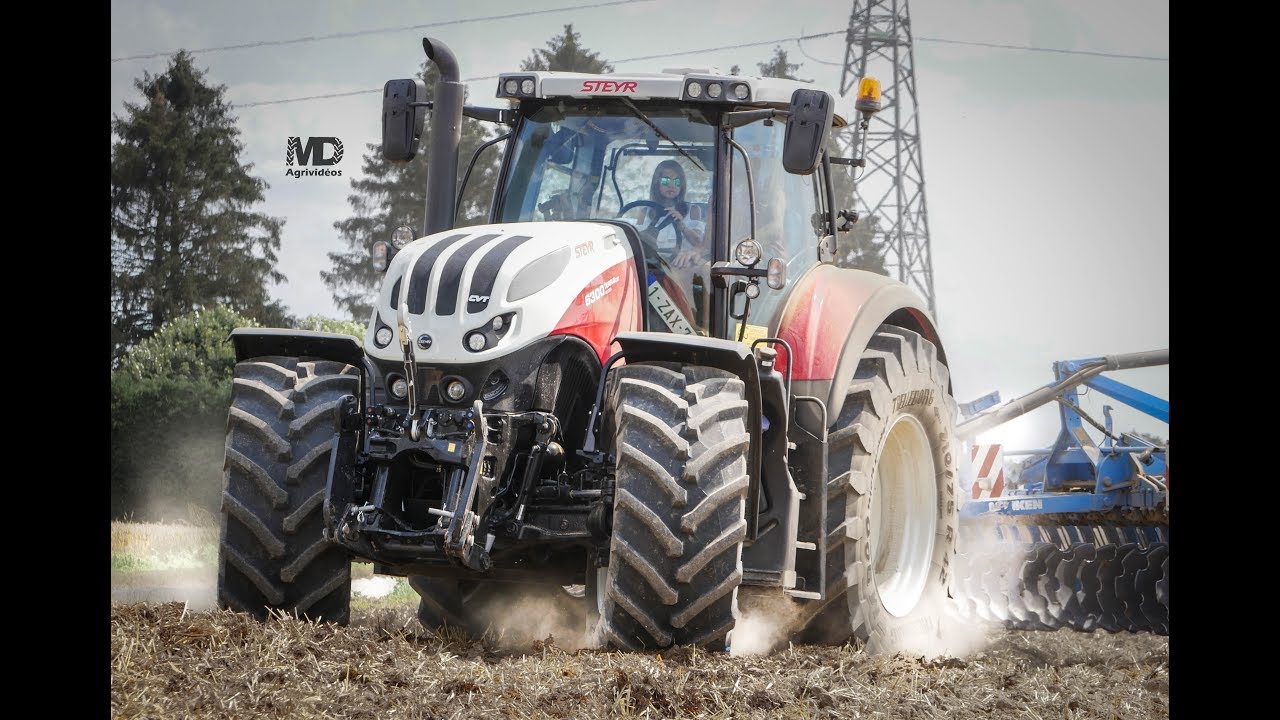 New Steyr Terrus 6300 CVT | 300 ch | Autoguidage RTK Trimble