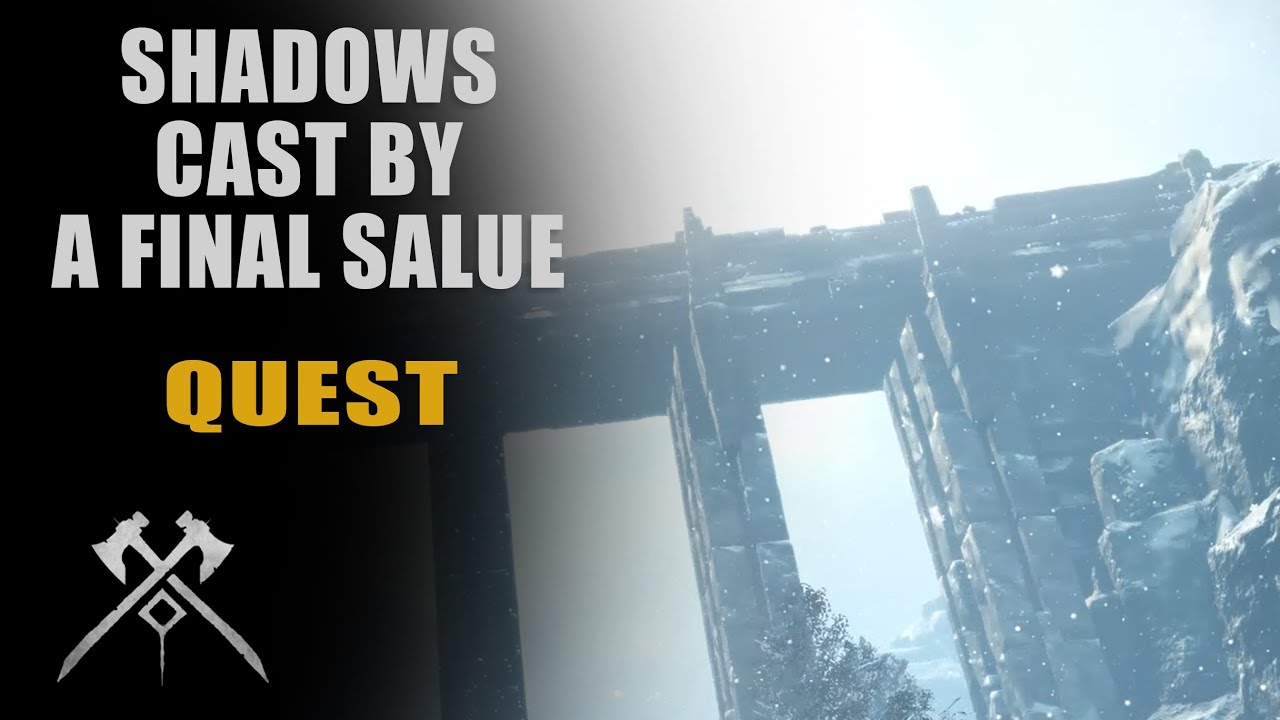 Shadows Cast By A Final Salue New World Quest | Great Cleave - YouTube