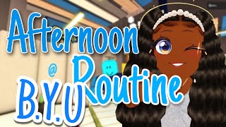 AN AFTERNOON ROUTINE AT THE BLOXBURG YOUTH UNIVERSITY!|SCHOOL|ROLEPLAY|It’s Nevaeh-Roblox