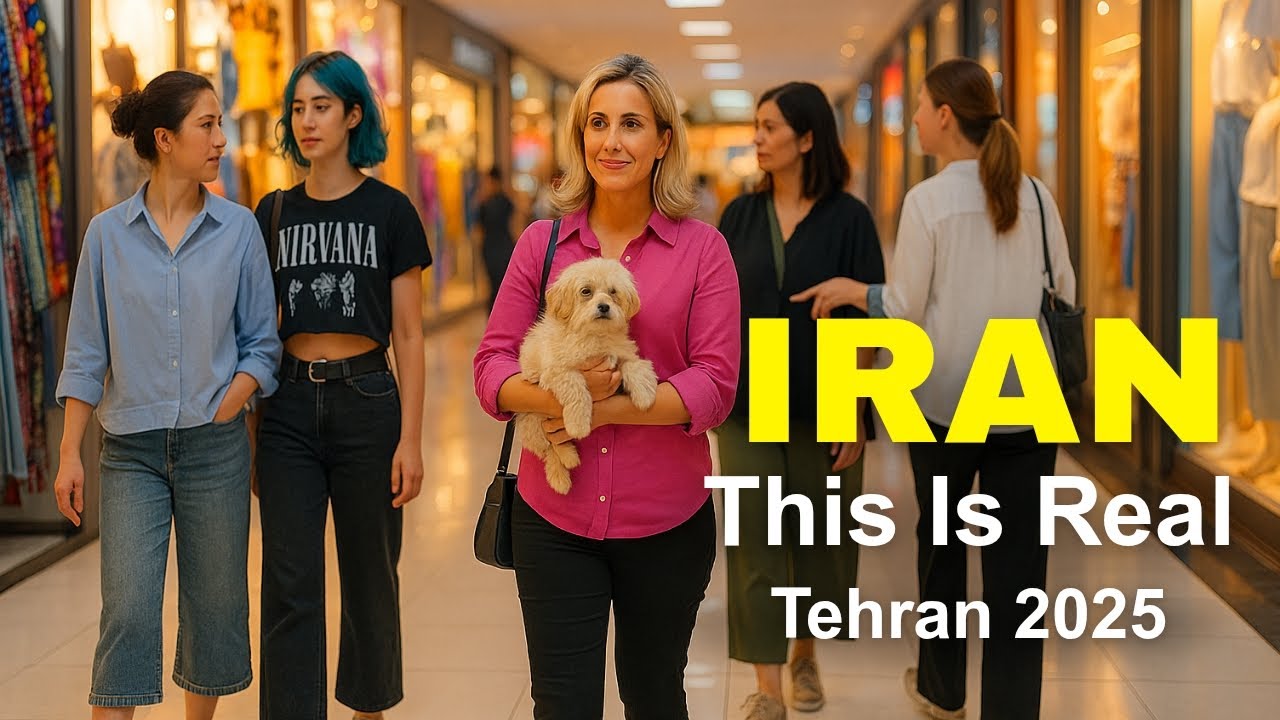 What’s REALLY Going On Inside Tehran’s Naser Mall 🇮🇷 | Walking Tour in Gisha District 🇮🇷 ایرانی