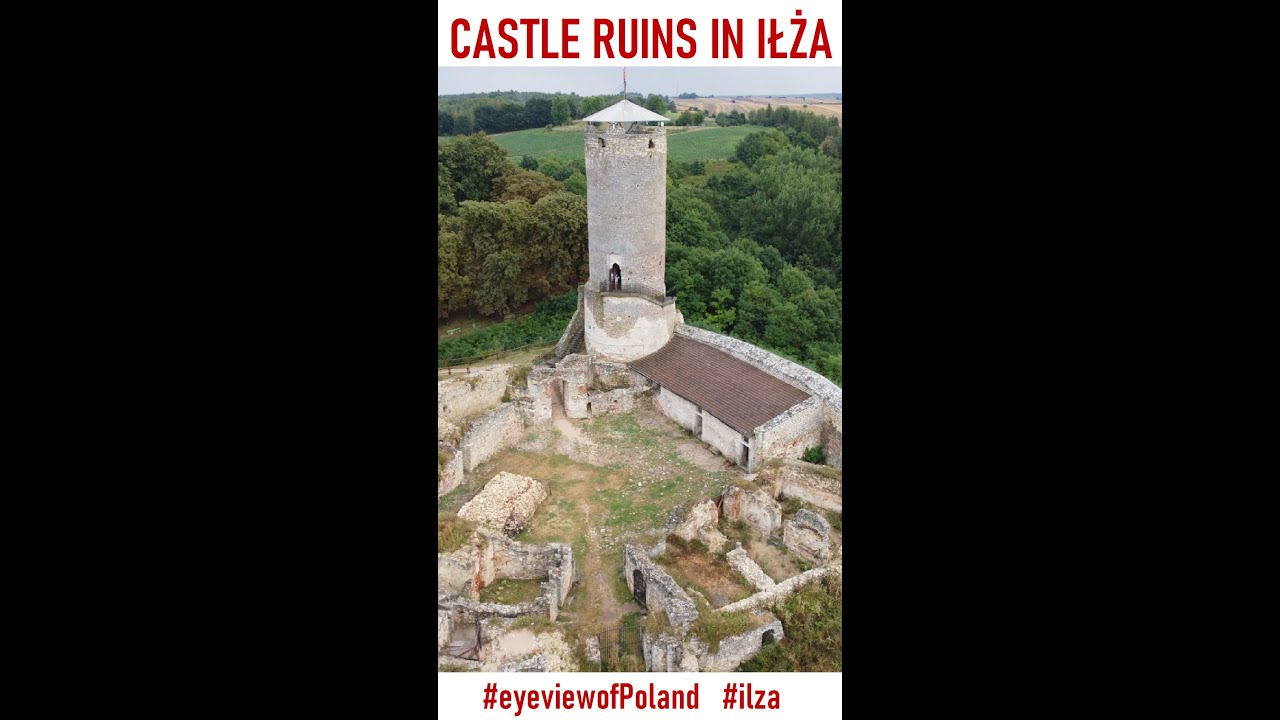 Castle ruins in Iłża 