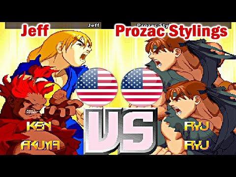 X-Men Vs. Street Fighter - Jeff vs Prozac Stylings