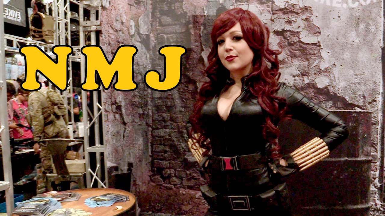 Nicole Marie Jean (Black Widow) Interview: Anime Expo 2015 - YouTube