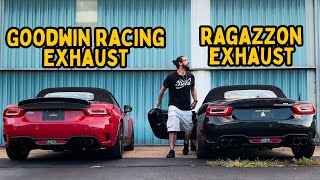 Goodwin Racing Exhaust & Ragazzon Exhaust Comparison - Fiat 124 Spider Abarth