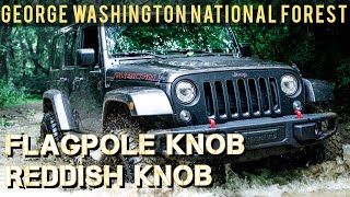 Flagpole Knob  Reddish Knob Jeep Wrangler JK Rubicon Recon Offroad Trail Adventure Virginia