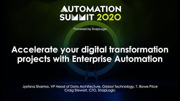 Accelerate Your Digital Transformation Projects With Enterprise Automation