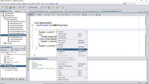 Synchronization in Java