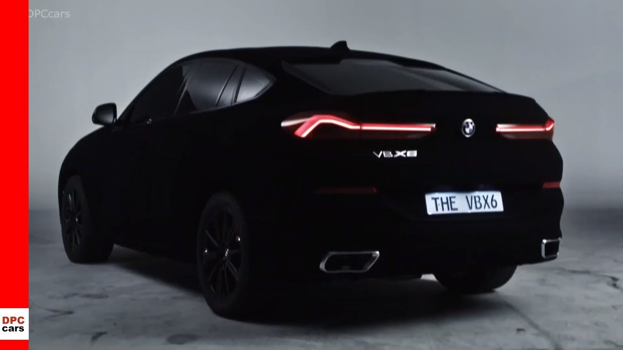 2020 BMW X6 Painted In Blackest Black Vantablack - YouTube