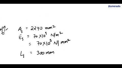 Figure 2 QUESTION No 2: (10 Marks) Consider a bar shown below. An axial load F = 200x10^3 N is appl…