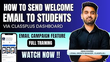 how to send automatic mail through classplus || classplus reviews |\ classplus free demo video