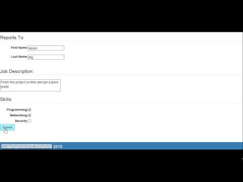 ITEC 4248 Employee Portal Demo