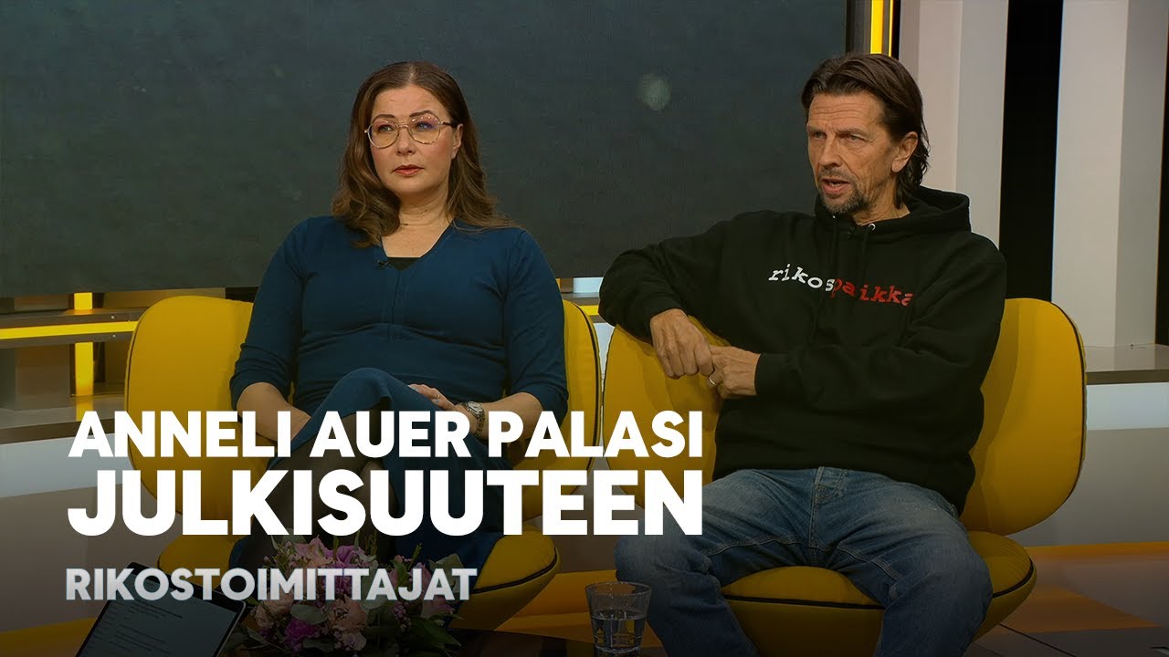 Rikostoimittajat: Anneli Auer palasi julkisuuteen