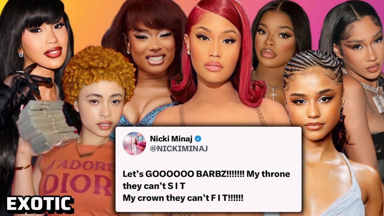 ‼️Nicki Pays Ice Spice New PRstunt Dust⁉️Cardi B & Megan Flopping💀JT & Bia Collab & Tyla ☕️&more