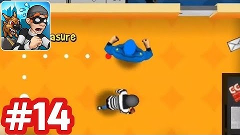 Robbery Bob - Gameplay Walkthrough - Part 14 High-rise (Level 1 - 5) iOS/Android