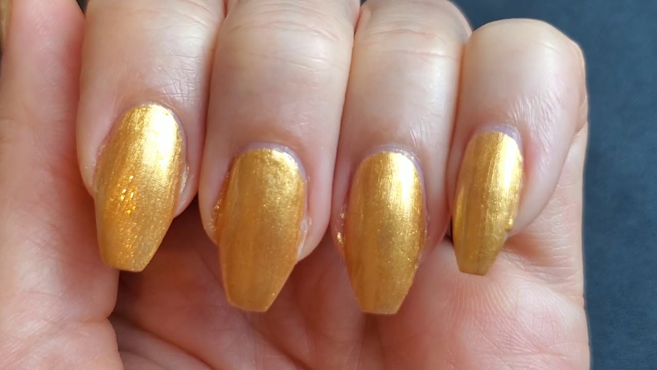 2. Essie Nail Polish in "Good as Gold" - wide 3