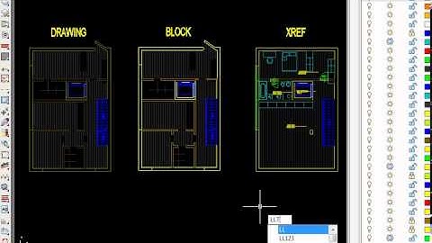 How to modify blocks automatically in Autocad with APLUS plug-in.