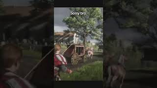 lassoing NPCS is so fun in RDR #rdr2 #rdronline #ragdoll #shorts #fyp #memes