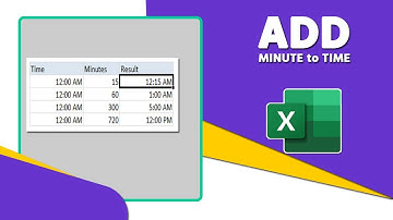 How to Add Minute to Time in Microsoft Excel