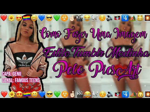 🌼•~ Como Fazer Wallpapers Com Emojis Em Volta ~•🌼 °Tutorial° -Famous Teens-