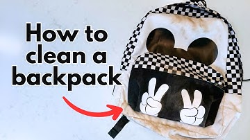 The Best Way to Clean Your Backpack