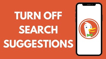 How To Disable The Search Suggestions On DuckDuckGo