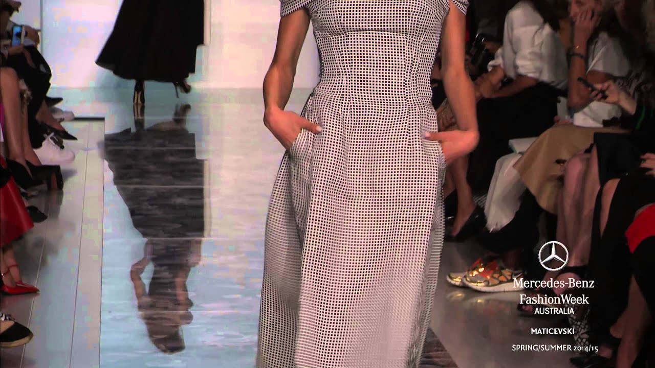 MATICEVSKI: MERCEDES-BENZ FASHION WEEK AUSTRALIA SS 2014/2015