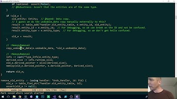 Game Engine Programming: Removing the Undo Memory Copies, Fighting Windows