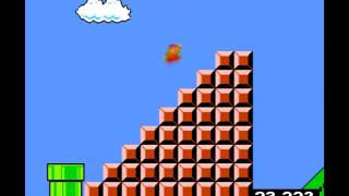 Super Mario Bros. Speedrun [NES] WORLD RECORD!!! 49 Seconds!! *SHOCKING !!!!!*